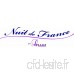 Nuit de France 330000 50/70 Taie d'Oreiller en Coton Blanc 50 x 70 cm - B00KLW39AU